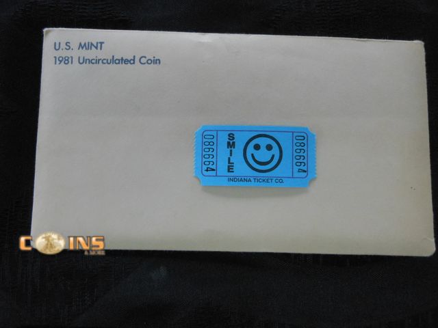 Lot 36-086664 - 1981 US Mint Set.