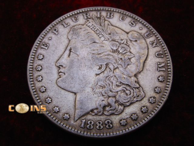 Lot 36-486388 - 1888 Morgan Silver Dollar.