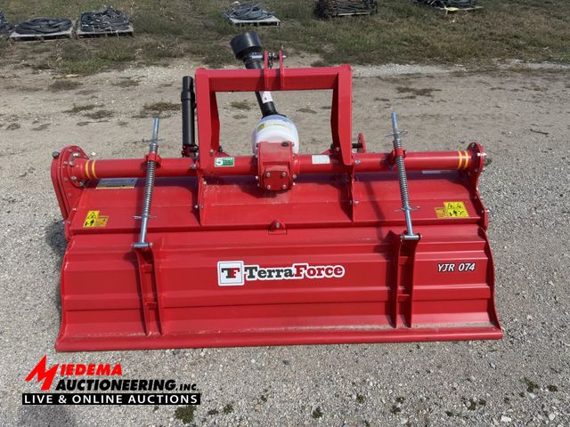 Lot 4-6 - TerraForce YJR074 Rototiller, 74", 3pt, 540 PTO.