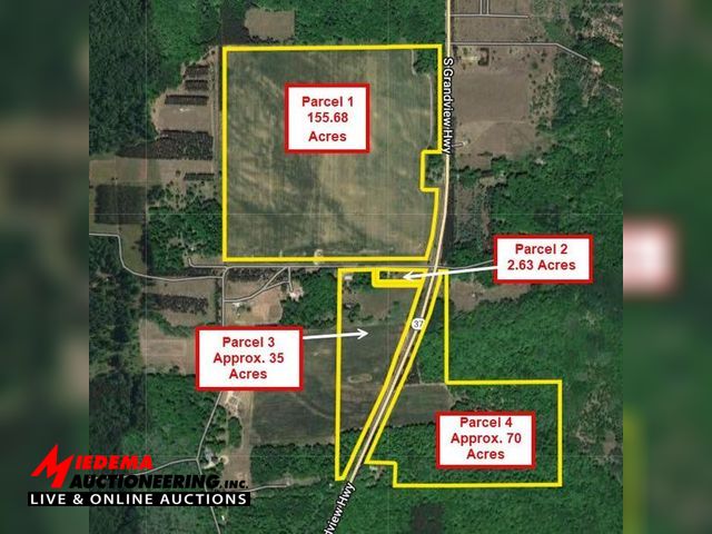 LASTBIDrealestate.com Multi-Parcel Auction of 4 Parcels in Wexford County, MI ending on April 1, 2025