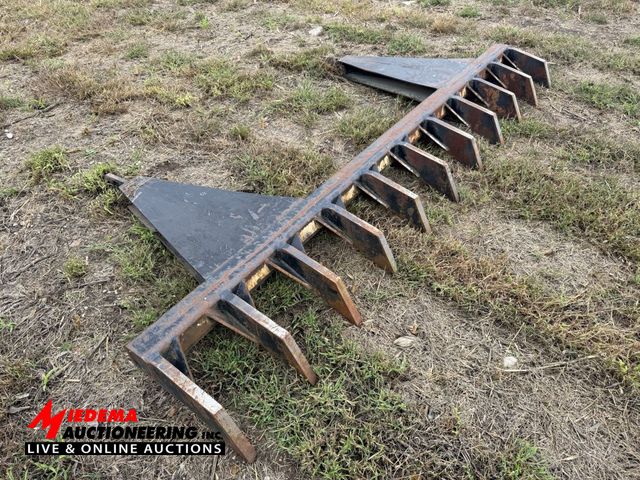Lot 4-44 - FT Dozer Root Rake / Brush Rake / Land Clearing Root / Brush Rake Dozer Attachment, 10’