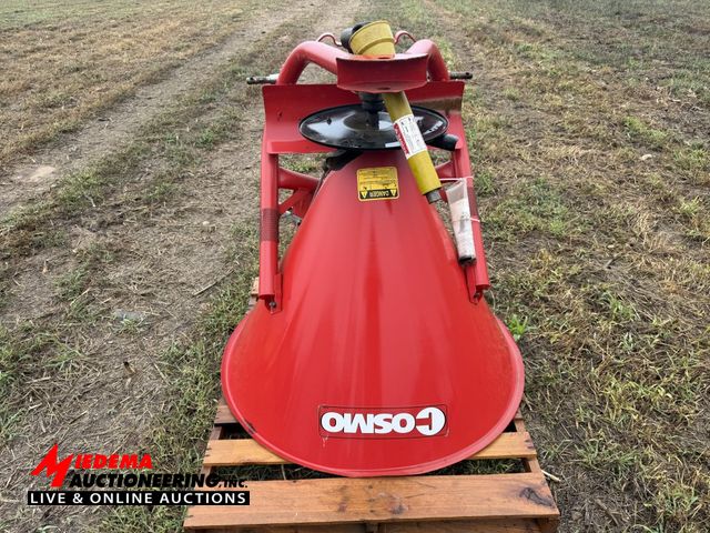 Lot 4-24 - 2011 Cosmo Cone Spreader, 3Pt. Fertilizer Spreader / Seeder, 540 PTO, Adjustable Seed/Fertilizer Rat...