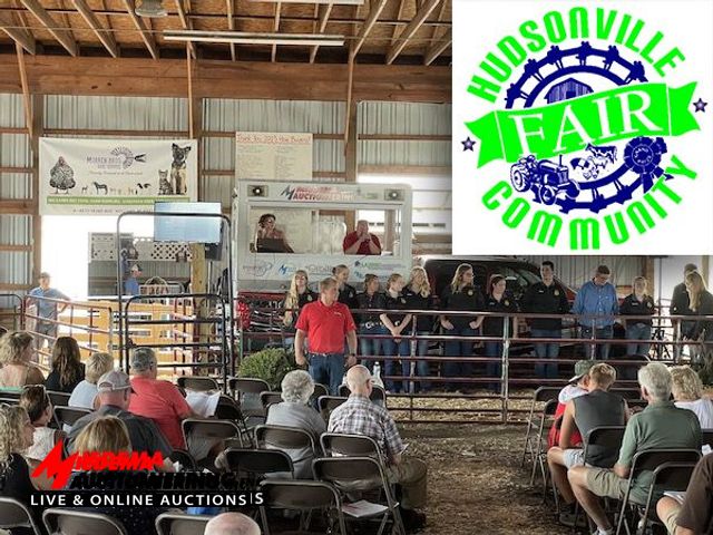 Hudsonville Farigrounds 4H Livestock Auction