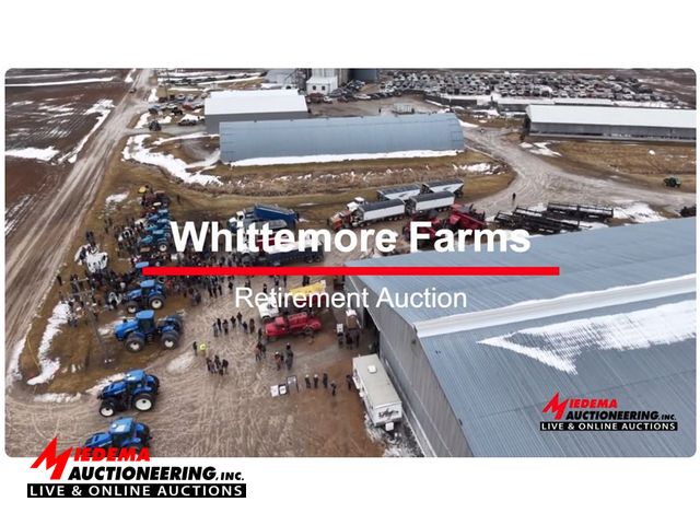 Whittemore Farms Auction Recap with Miedema Auctioneering