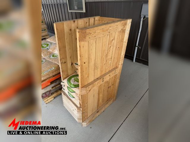 Lot 4-22B - Shelled Corn Bag Stands (6 qty), approx. 48" tall x 20" wide x 28" deep. Newly built - never used