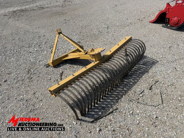 Lot 4-7 - Farm Force Landscape Rake, 60", 3pt