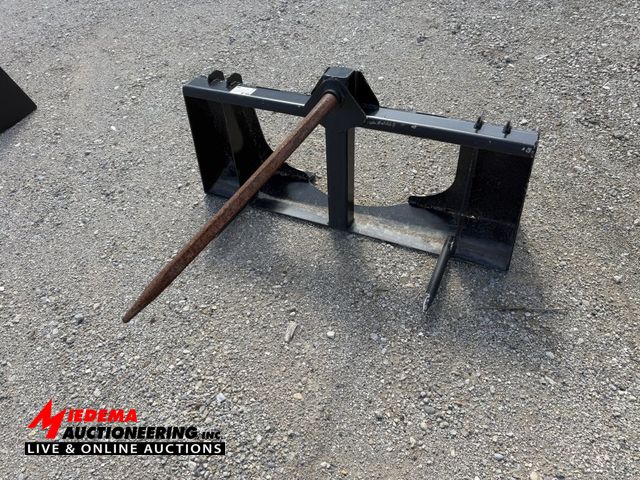 Lot 4-1 - Horst HLA Bale Spear, Skidsteer QA, Model # SE50B0500  S/N: 19LA61286