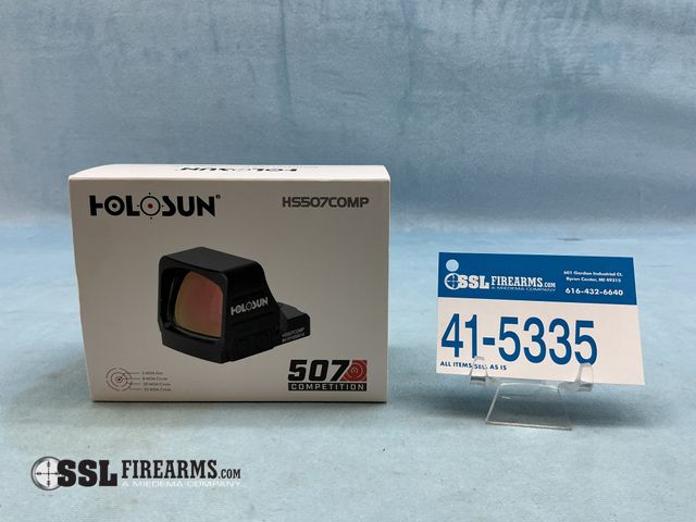 Lot 41-5335 - Lot of (1) HOLOSUN HS507 COMP Red Dot NOB