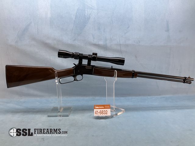 Lot 41-6832 - Browning BL-22 .22 LR Lever Action Rifle W/Tasco 3-9x32mm Scope