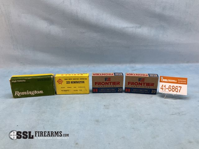 Lot 41-6867 - Lot of (80) RNDS .223 REM Ammunition