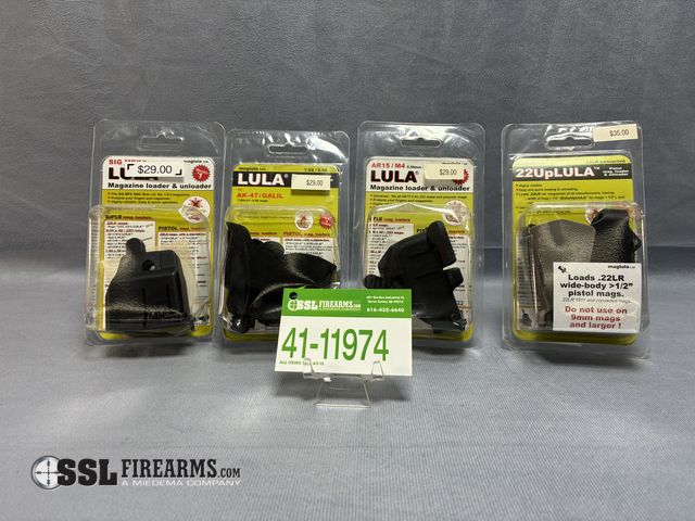 Lot 41-11974 - Lula Magazine Loader and Unloader, Sig MPX. Lula Magazine Loader, AK-47 / Galil. Lula Magazine Loade...