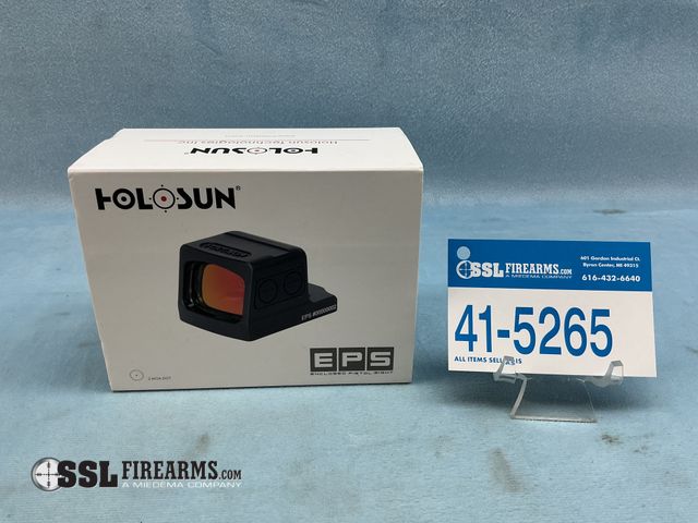 Lot 41-5265 - Lot of (1) HOLOSUN EPS Red Dot NOB