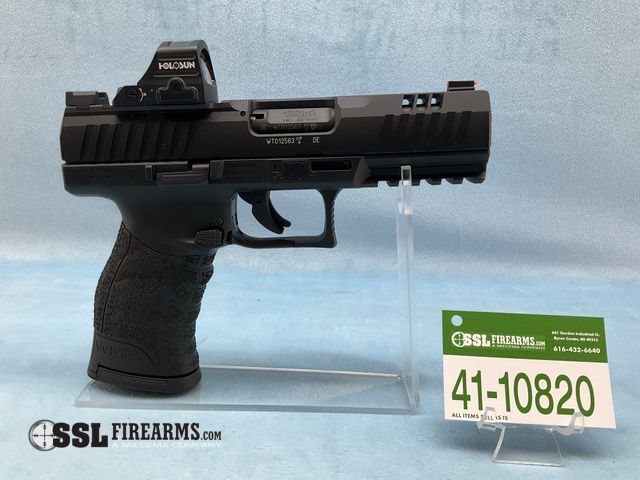 Lot 41-10820 - Walther WMP .22 WMR Semi-Auto Pistol W/Holosun HE407C-GR-X2 Green Dot
