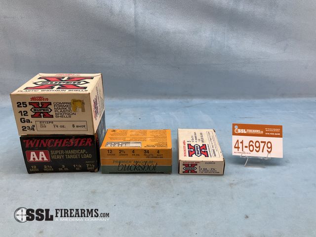 Lot 41-6979 - Mixed Lot of (65)	RNDS 12 GA Ammunition