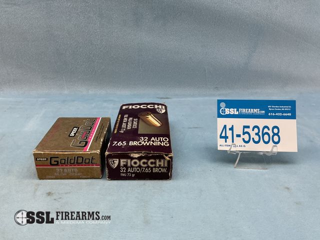 Lot 41-5368 - Mixed Lot of (70) RNDS .32 AUTO Ammunition