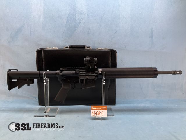 Lot 41-6810 - Delaware Machinery AR-15 5.56 NATO Semi-Auto Take Down Rifle W/Primary Arms Red Dot