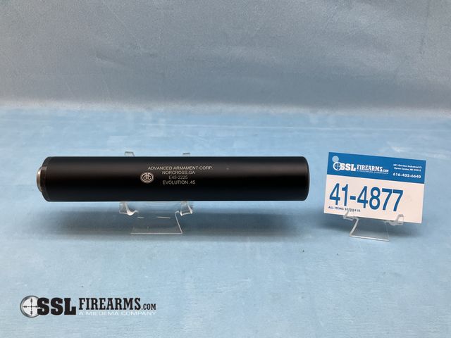 Lot 41-4877 - NFA Item AAC Evolution .45 CAL Suppressor