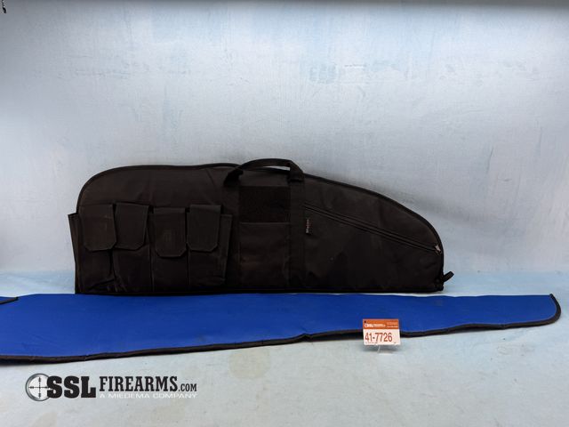 Lot 41-7726 - Lot of (2) Soft Rifle Cases. Lot includes (1) Blue Rifle Sleeve &amp; (1) Allen Tactical Soft Case W...