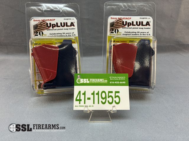 Lot 41-11955 - Lot of (2) Maglula UpLULA Speed Loaders, 9mm to .45 ACP.