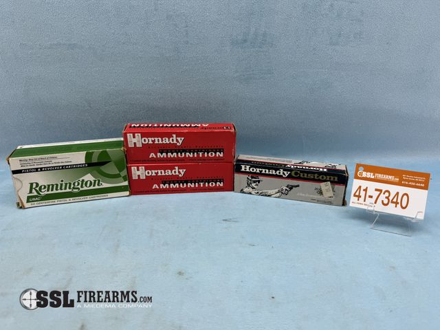 Lot 41-7340 - Mixed lot of (110) RNDS of .44 Magnum / Special Cartridges. Lot includes (50) Remington UMC 180 Gr ....