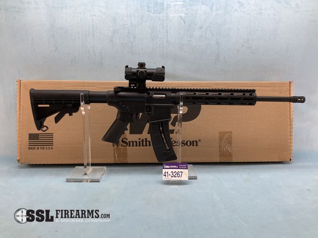 Lot 41-3267 - New In Box Smith &amp; Wesson M&amp;P15-22 Sport .22 LR Semi-Auto Rifle W/Factory Red Dot