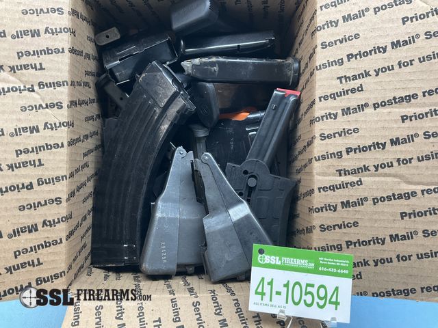 Lot 41-10594 - Lot of (33) Assorted Pistol &amp; Rifle Magazines