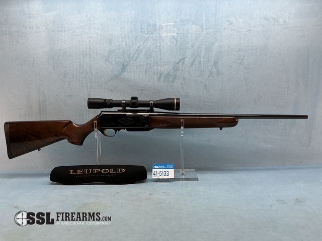 Lot 41-5133 - Belgium Browning BAR Safari .30-06 SPRG Semi-Auto Rifle W/Leupold VX-3 3.5-10x40mm Scope