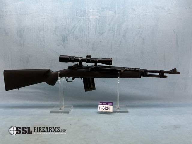 Lot 41-3424 - Ruger Mini 14 Ranch .223 REM Semi-Auto Rifle W/ Nikon Prostaff 2-7x32mm Scope