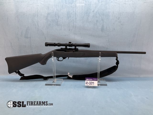 Lot 41-3211 - Ruger 10/22 .22 LR Semi-Auto Rifle W/Tasco 3-7x20mm Scope