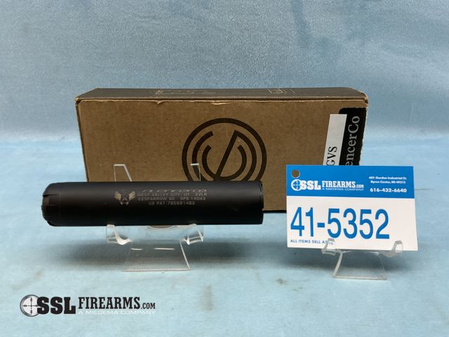 Lot 41-5352 - Silencer Co. Sparrow .22 CAL Suppressor