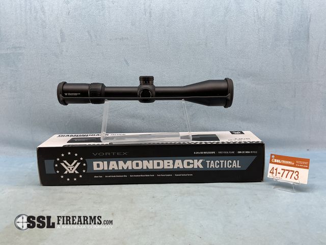 Lot 41-7773 - Vortex Diamondback Tactical Riflescope. 6-24x50, EBR-2C MOA Reticle.