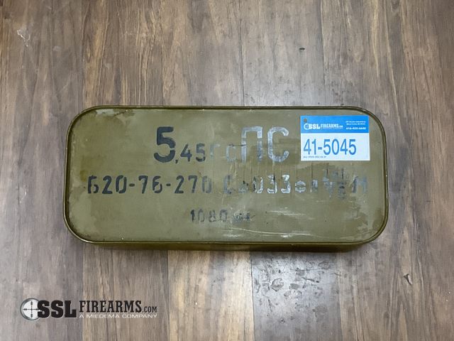 Lot 41-5045 - Lot of (1080) RNDS 7N6 5.45x39MM Ammunition