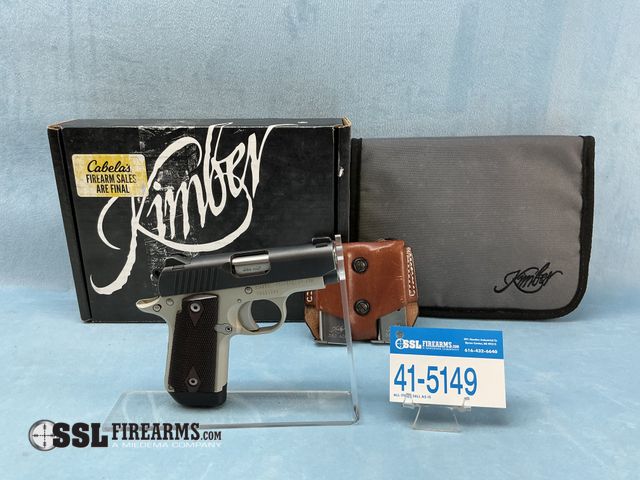 Lot 41-5149 - Kimber Micro Carry .380 ACP Semi-Auto Pistol