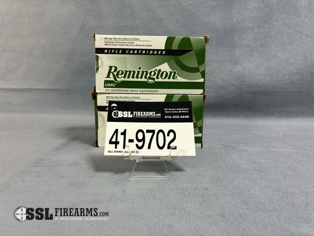 Lot 41-9702 - Lot of (100) Remington, 30 Carbine, 110gr ammunition.
