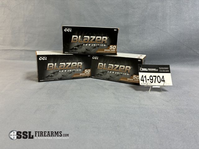 Lot 41-9704 - Lot of (300) Blazer Ammunition, .45 Auto, 230gr, FMJ.