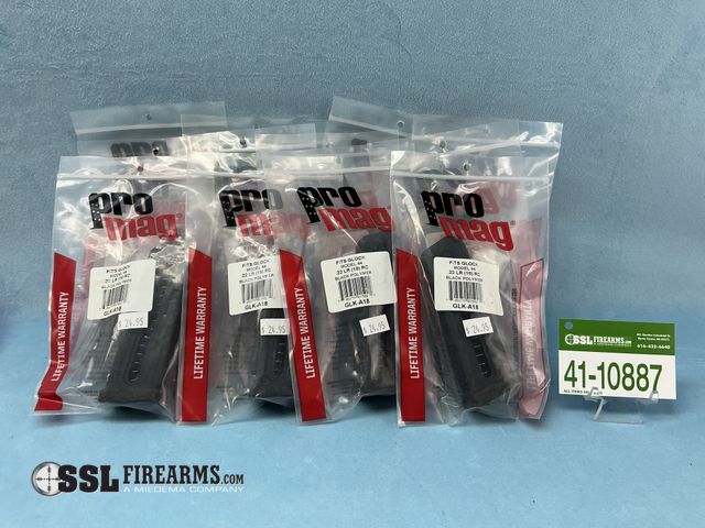 Lot 41-10887 - Lot of (12) 18 RND .22 LR Pro Mag Glock 44 Compatible Magazines