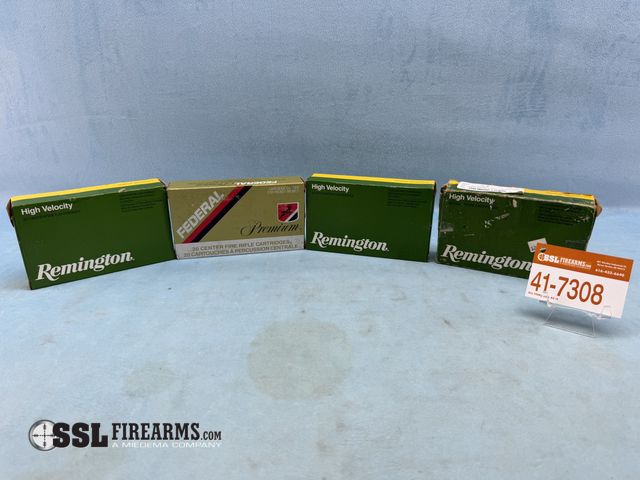 Lot 41-7308 - Mixed lot of (80 RNDS) of .270 WIN Ammunition. Includes (40) RNDS of Remington 130 Gr Bronze Point, ...