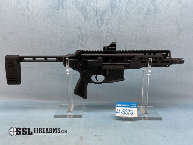 Lot 41-5373 - Sig Sauer MCX Rattler 5.56 NATO Semi-Auto Pistol W/TruGlo Red Dot