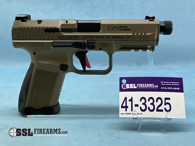 Lot 41-3325 - Canik TP9 Elite Combat 9MM Semi-Auto Pistol