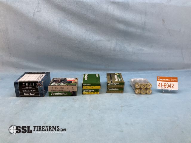 Lot 41-6942 - Mixed Lot of (61)	RNDS 12 GA Ammunition