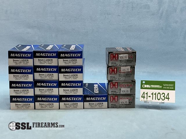 Lot 41-11034 - Mixed Lot of (750) RNDS 9MM Ammunition