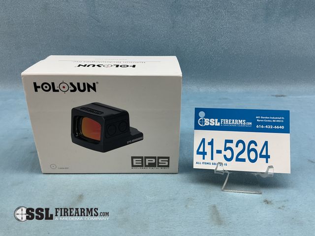 Lot 41-5264 - Lot of (1) HOLOSUN EPS Red Dot NOB