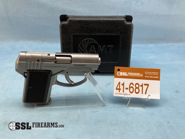 Lot 41-6817 - AMT Backup .380 ACP Double Action Pistol