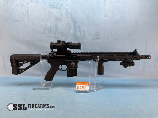 Lot 41-7558 - Anderson Mfg. AM-15 .450 Bushmaster Semi-Auto Rifle W/Burris AR-332 3x32mm Scope & O-Light Balder Pro