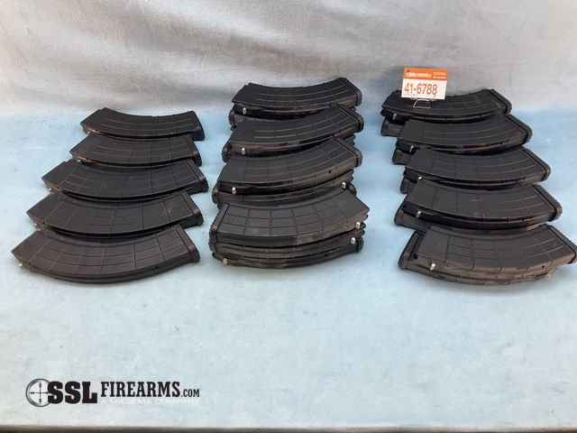 Lot 41-6788 - Lot of (27) Polymer 7.62x39mm AK47 Magazines