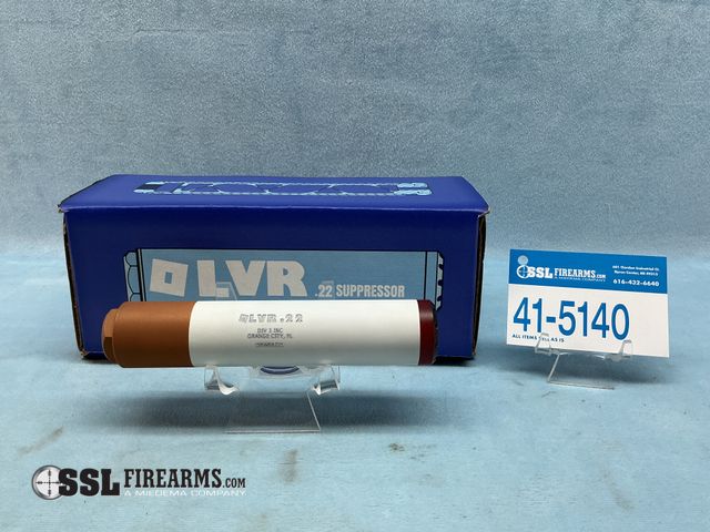 Lot 41-5140 - New Division 3 OLVR 22 Heater .22 CAL Suppressor