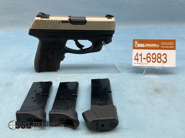 Lot 41-6983 - Ruger LC9s 9MM Semi-Auto Pistol W/Crimson Trace Trigger Guard Mounted Red Laser