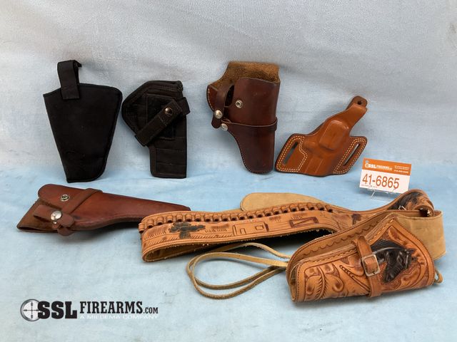Lot 41-6865 - Lot of (6) Assorted Holsters