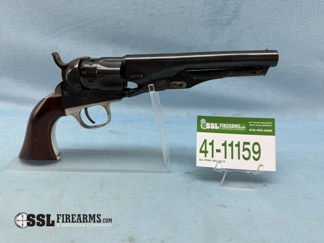 Lot 41-11159 - Italian-made reproduction of 1858 Remington New Model Army Black Powder Revolver. .36 CAL