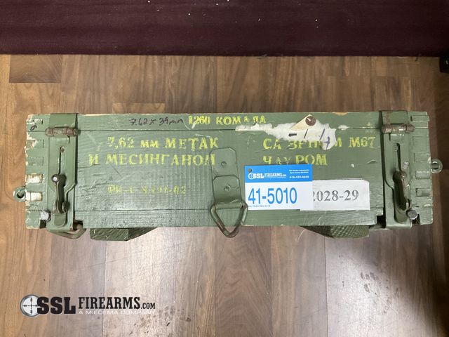 Lot 41-5010 - Lot of (1260) RNDS 7.62x39mm Ammunition